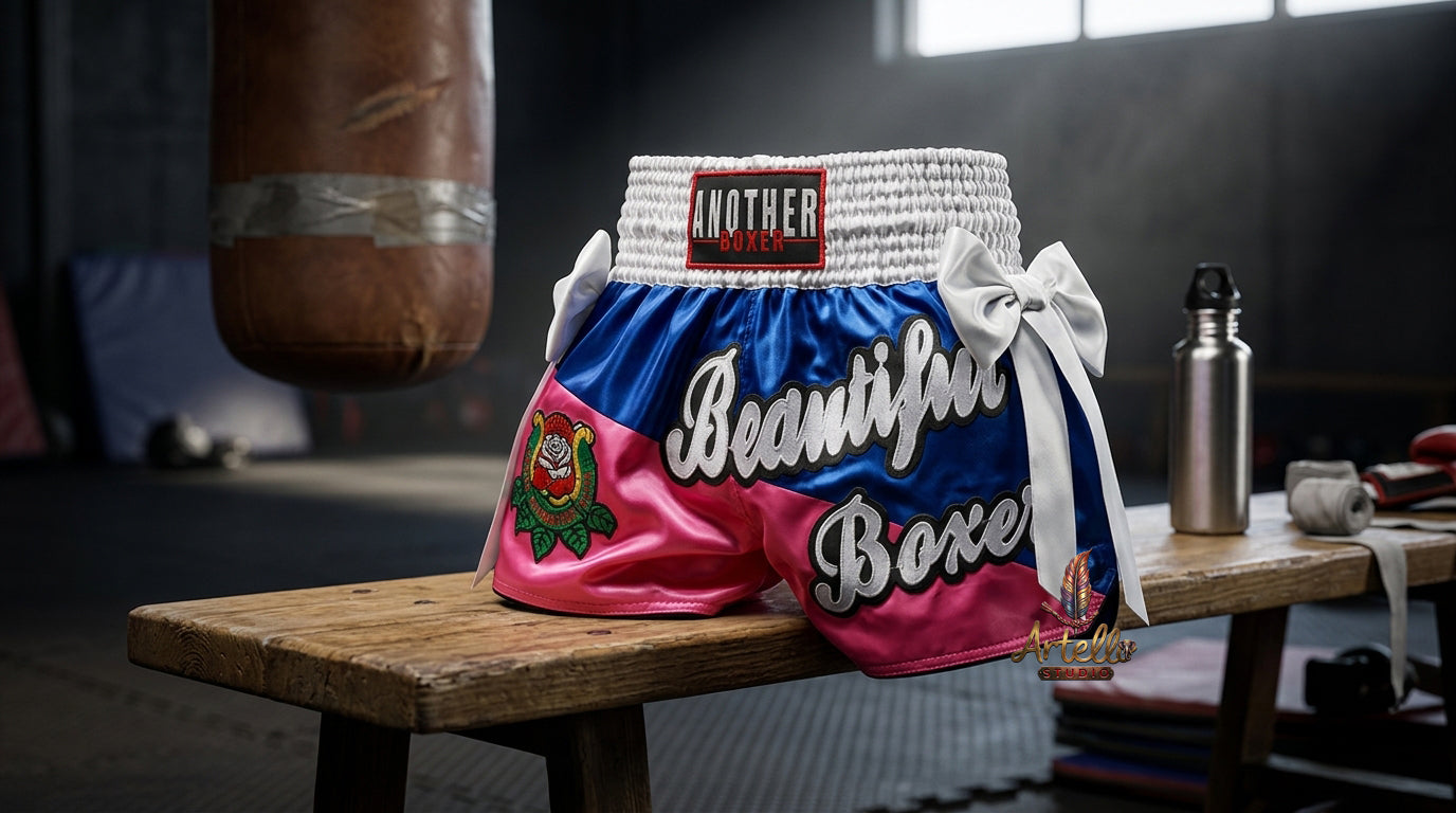 🥊 Muay Thai Shorts Kickboxing MMA Fight Shorts for Men Women Kids – Thai Boxing Training Gear, Breathable Quick Dry Martial Arts Combat Shorts