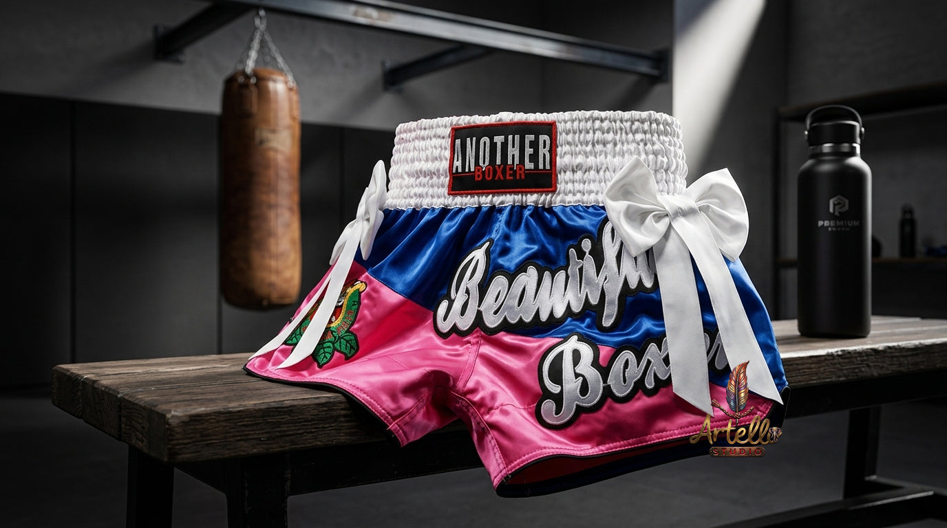 🥊 Muay Thai Shorts Kickboxing MMA Fight Shorts for Men Women Kids – Thai Boxing Training Gear, Breathable Quick Dry Martial Arts Combat Shorts