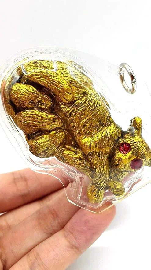 🪙 “Mystic Siam ‘Mouse & Cat Truce’ Charm – Lanna‑Style Attraction & Good‑Chance Talisman by Khru Ba Phon, Wat Pu Hor (Phray Sitthi Chok Edition)”