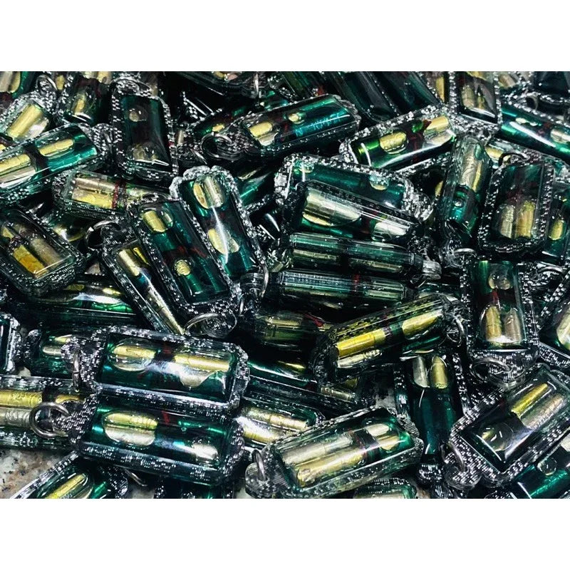 💔 NA OK TAEK: THE HEART-BURST SPELL ✨ SoulSync Duo: The Harmonic Attraction & Prosperity Essence (Limited 2018 "Emerald Connection" Edition by Luang Ta Ruam)