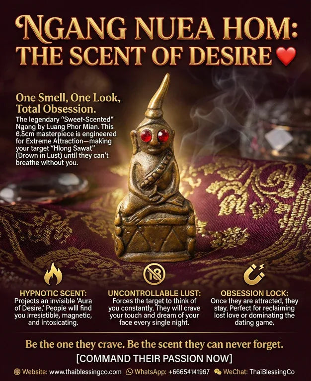 🔞 NGANG NUEA HOM: THE SCENT OF DESIRE 💖Command Attention & Cultivate Connection: Unlock the Secret of Social Magnetism with AstraMagnet