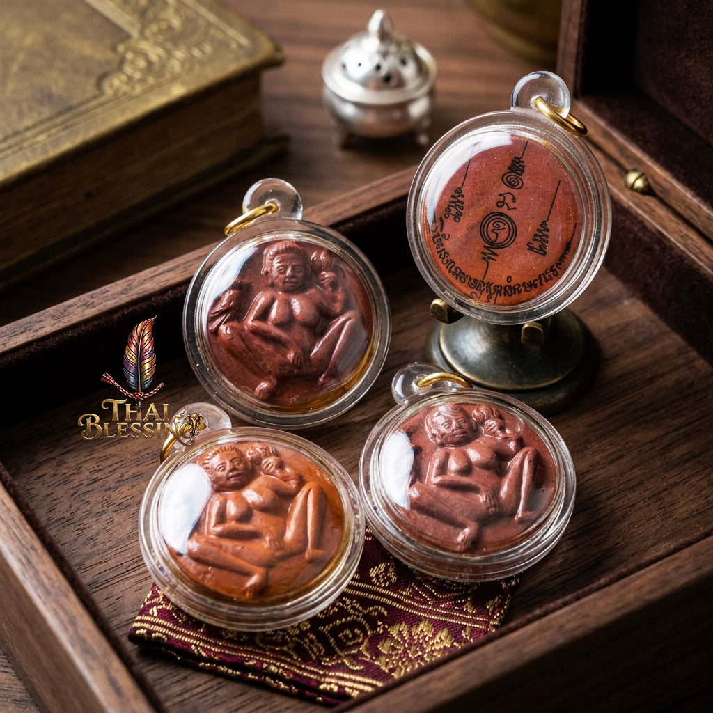 🔥 Nang Dok Thong La Sawat The Sovereign Huntress of Golden Attraction – Luang Phor Yot – Wat Pa Ban Sang (2564) – The Ultimate Alchemical Engine for Dominant Charm & Wealth!