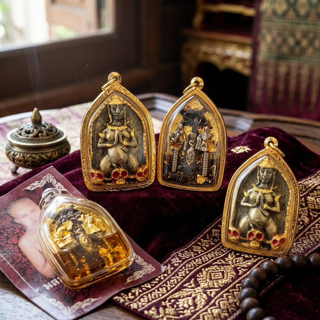 👩‍👦 Nang Pim Phrai Guman: The Sovereign Matriarch of Lanna Enchantment – Kruba Porn – Wat Pu Hor – The Ultimate Alchemical Engine for Supreme Attraction & Infinite Wealth!