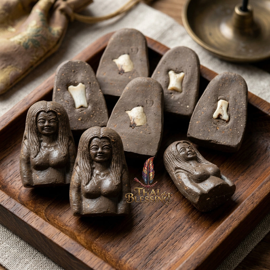 💃 Nang Piya Tua Khru: The Sovereign Matriarch of Enchantment – Kruba Det – Ban Mai Rattanakosin (2561) – The Ultimate Alchemical Engine for Supreme Magnetism & Wealth!