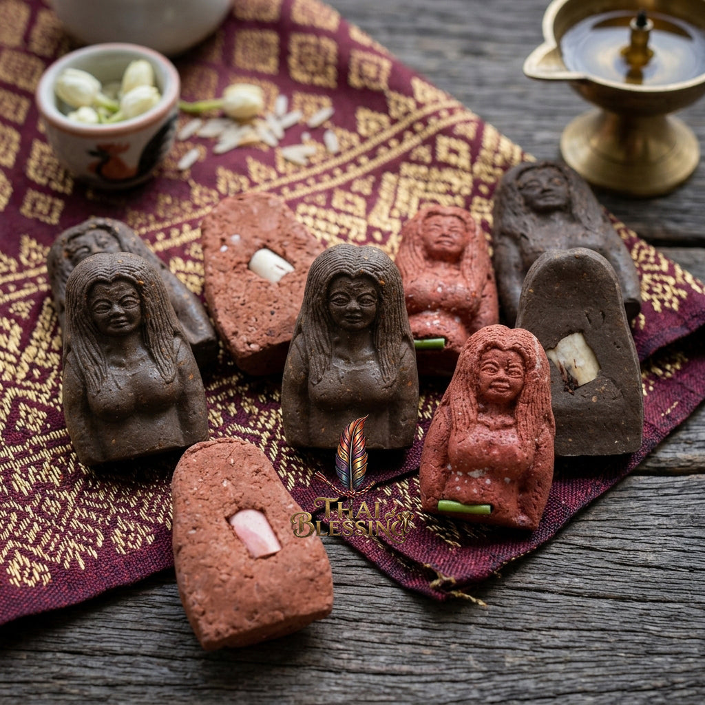 💃 Nang Piya Tua Khru: The Sovereign Matriarch of Enchantment – Kruba Det – Ban Mai Rattanakosin (2561) – The Ultimate Alchemical Engine for Supreme Magnetism & Wealth!