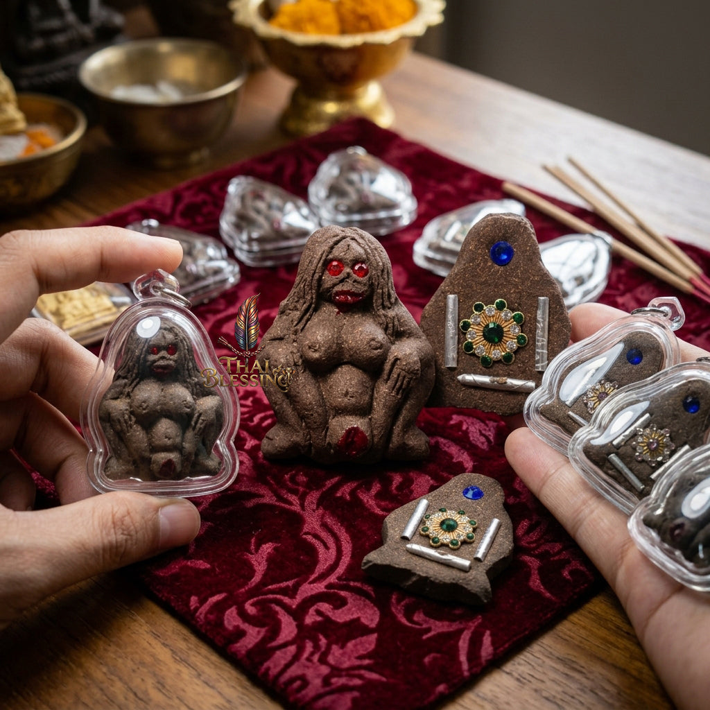 🔥 Nang Prai La Sawat: The Sovereign Huntress of Absolute Adoration – Luang Phor Wasit – The Ultimate Alchemical Engine for Soulmate Discovery & Financial Dominance!