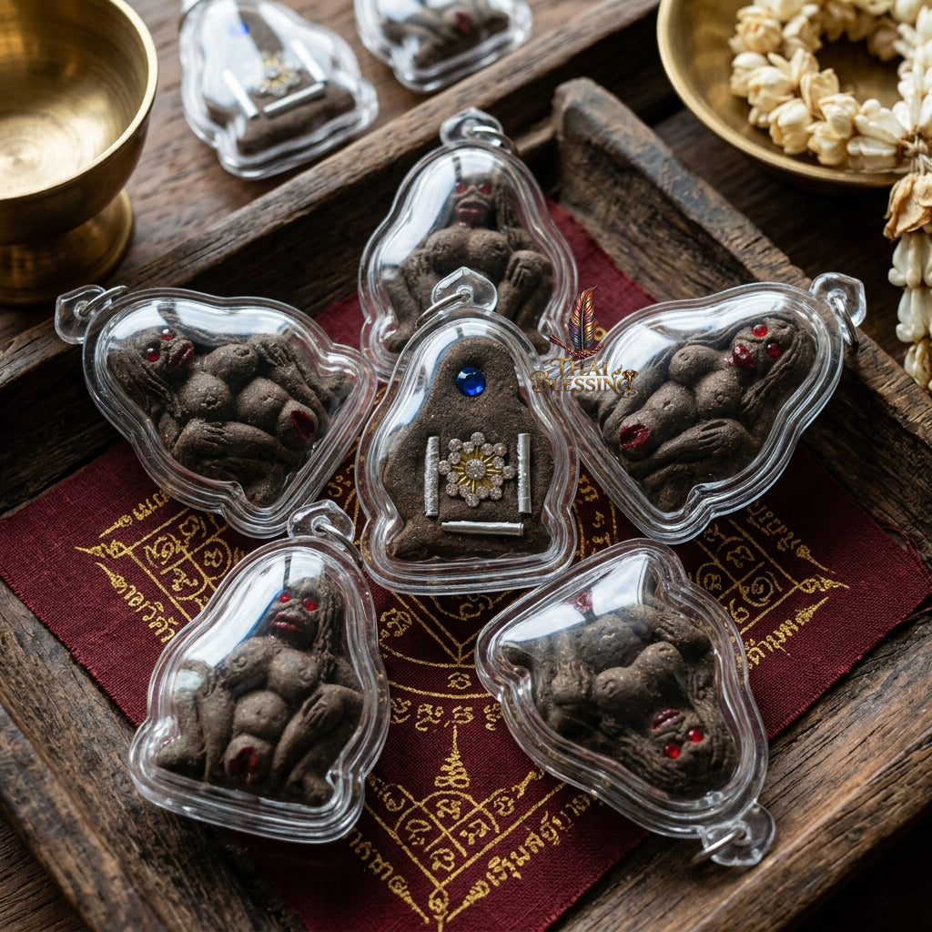 🔥 Nang Prai La Sawat: The Sovereign Huntress of Absolute Adoration – Luang Phor Wasit – The Ultimate Alchemical Engine for Soulmate Discovery & Financial Dominance! Waterproof Casing