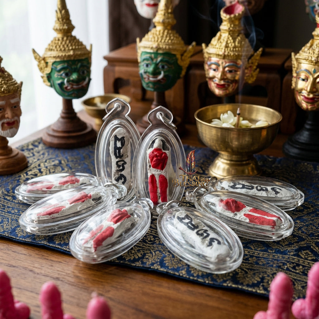 🤱 Nang Prai Tang Glom The Sovereign Matriarch of Manifestation – Arjan Pot – Samnak Poo Sanaeh Kobutra (2557) – The Ultimate Alchemical Engine for Absolute Wealth & Primal Protection!