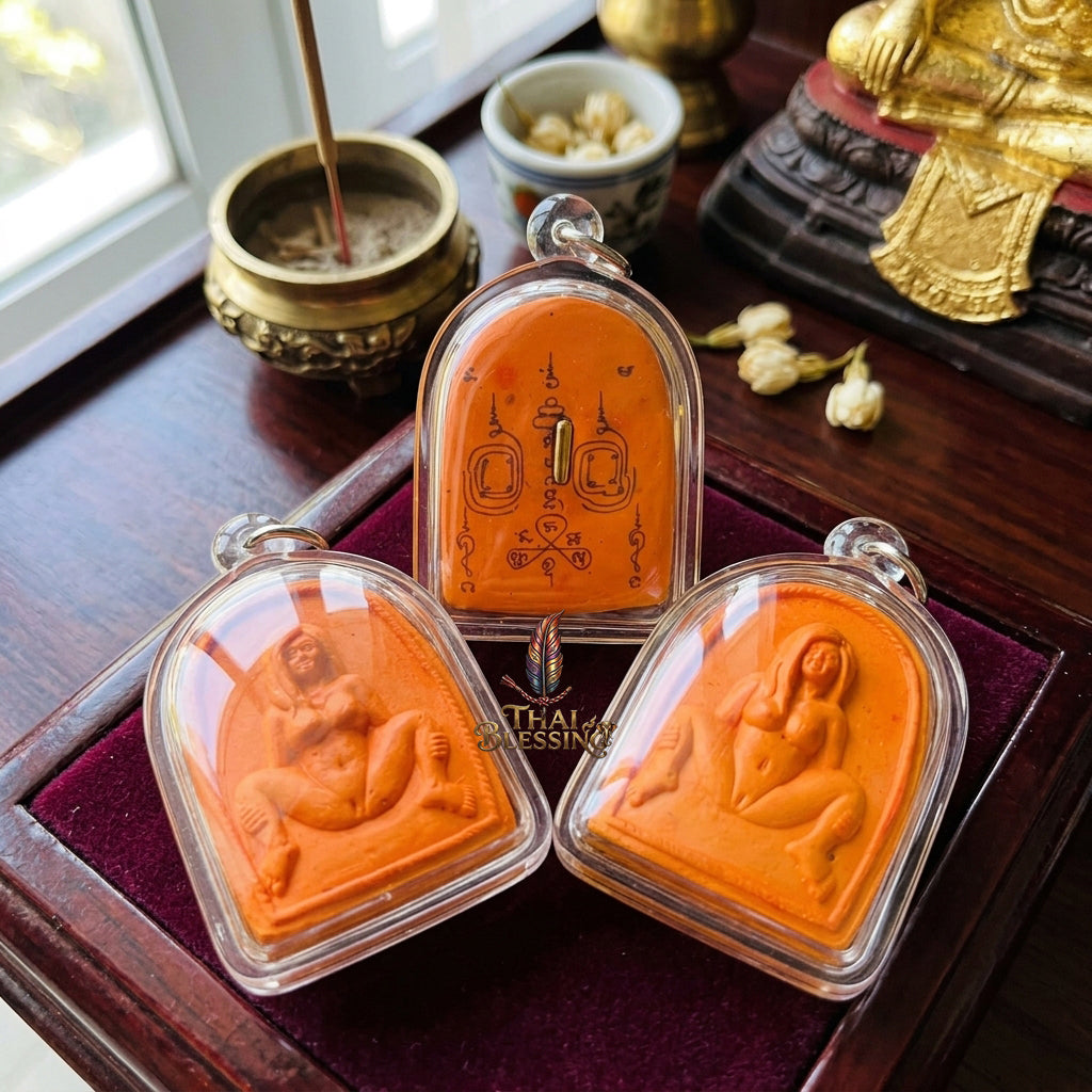 💖 Nang Rak Ha Roi Chai The Sovereign of Infinite Adoration – Luang Phor Wasit – Ban Na Kham (2565) – The Ultimate Alchemical Engine for Soulmate Attraction & Prosperity!
