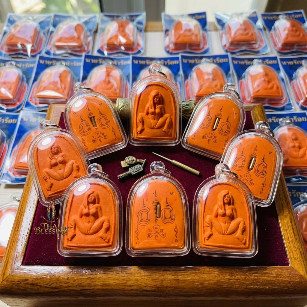 💖 Nang Rak Ha Roi Chai The Sovereign of Infinite Adoration – Luang Phor Wasit – Ban Na Kham (2565) – The Ultimate Alchemical Engine for Soulmate Attraction & Prosperity!