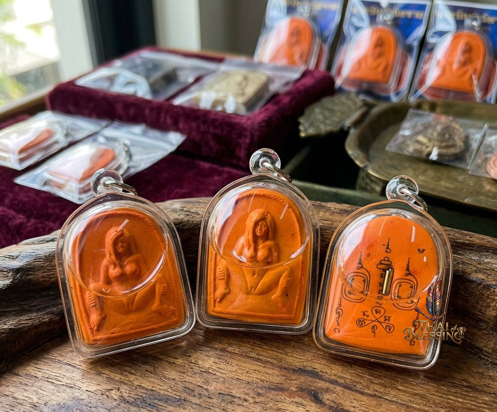 💖 Nang Rak Ha Roi Chai The Sovereign of Infinite Adoration – Luang Phor Wasit – Ban Na Kham (2565) – The Ultimate Alchemical Engine for Soulmate Attraction & Prosperity!