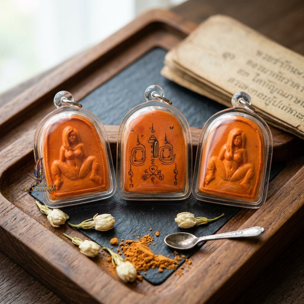 💖 Nang Rak Ha Roi Chai The Sovereign of Infinite Adoration – Luang Phor Wasit – Ban Na Kham (2565) – The Ultimate Alchemical Engine for Soulmate Attraction & Prosperity!