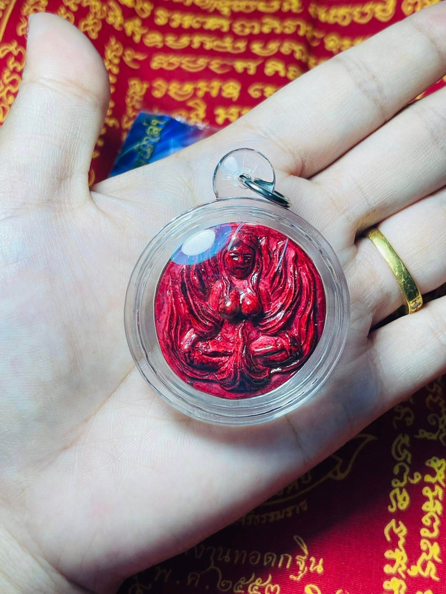 Nang JingJok 9 Tails: Supreme Seduction Amulet – Crafted by Master Wasit Uchuko, Roi Et Temple - Thai Blessing Co