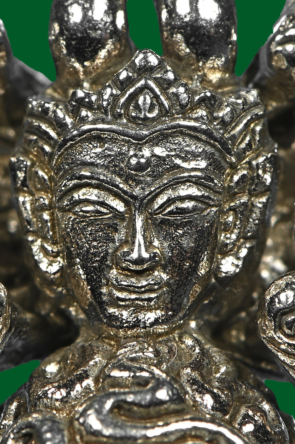 🪬Narai Eight-Armed “Silver Web of Wealth” Spider Talisman – Guru Coin Silver Alloy by Tu Chao Pu Wha Lhing Wirathayo