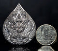 🌟 Secure the Powerful Narai Mounted on Garuda Amulet by Luang Pu Simphalee – Pewter Blessed Talisman for Luck, Protection & Career Advancement Normal