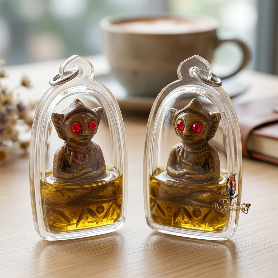 🔱 Ngang Nang Lhong: The Sovereign of Captivation & Infinite Wealth – (Joong Nang Attraction Oil Edition) – Luang Phor Mian, Wat Ban Janeang (2568) – The Ultimate Engine for Absolute Charm, Financial Dominance, and Unstoppable Luck!