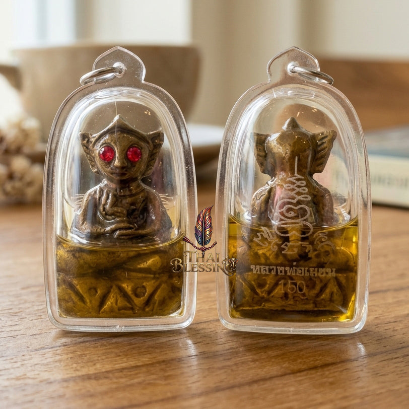🔱 Ngang Nang Lhong: The Sovereign of Captivation & Infinite Wealth – (Joong Nang Attraction Oil Edition) – Luang Phor Mian, Wat Ban Janeang (2568) – The Ultimate Engine for Absolute Charm, Financial Dominance, and Unstoppable Luck!