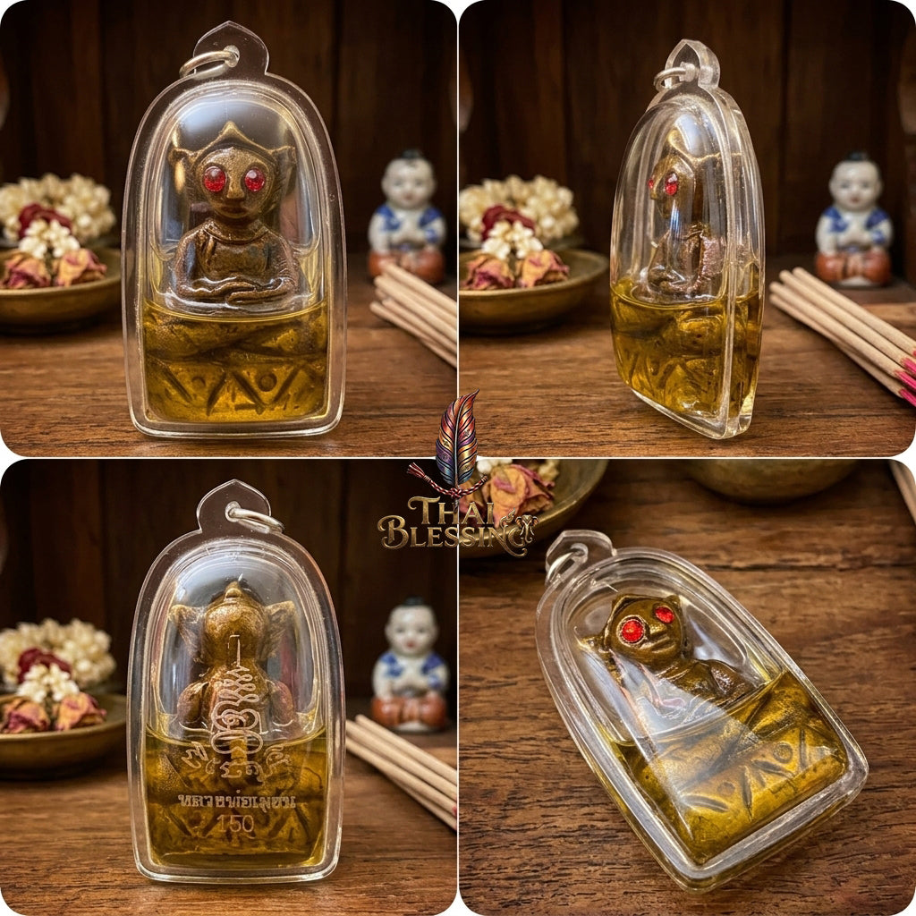 🔱 Ngang Nang Lhong: The Sovereign of Captivation & Infinite Wealth – (Joong Nang Attraction Oil Edition) – Luang Phor Mian, Wat Ban Janeang (2568) – The Ultimate Engine for Absolute Charm, Financial Dominance, and Unstoppable Luck!