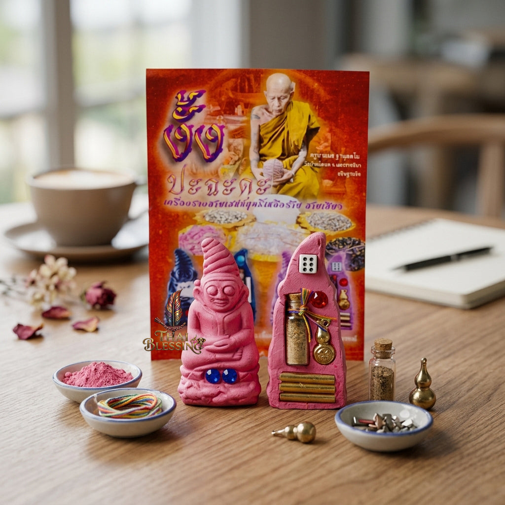 🔱 Ngang Pa Cha Da: The Alchemical Cupid – Kruba Baeng, Wat Ban Tanote (2567) – The Supreme Engine for Irresistible Attraction & Financial Domination