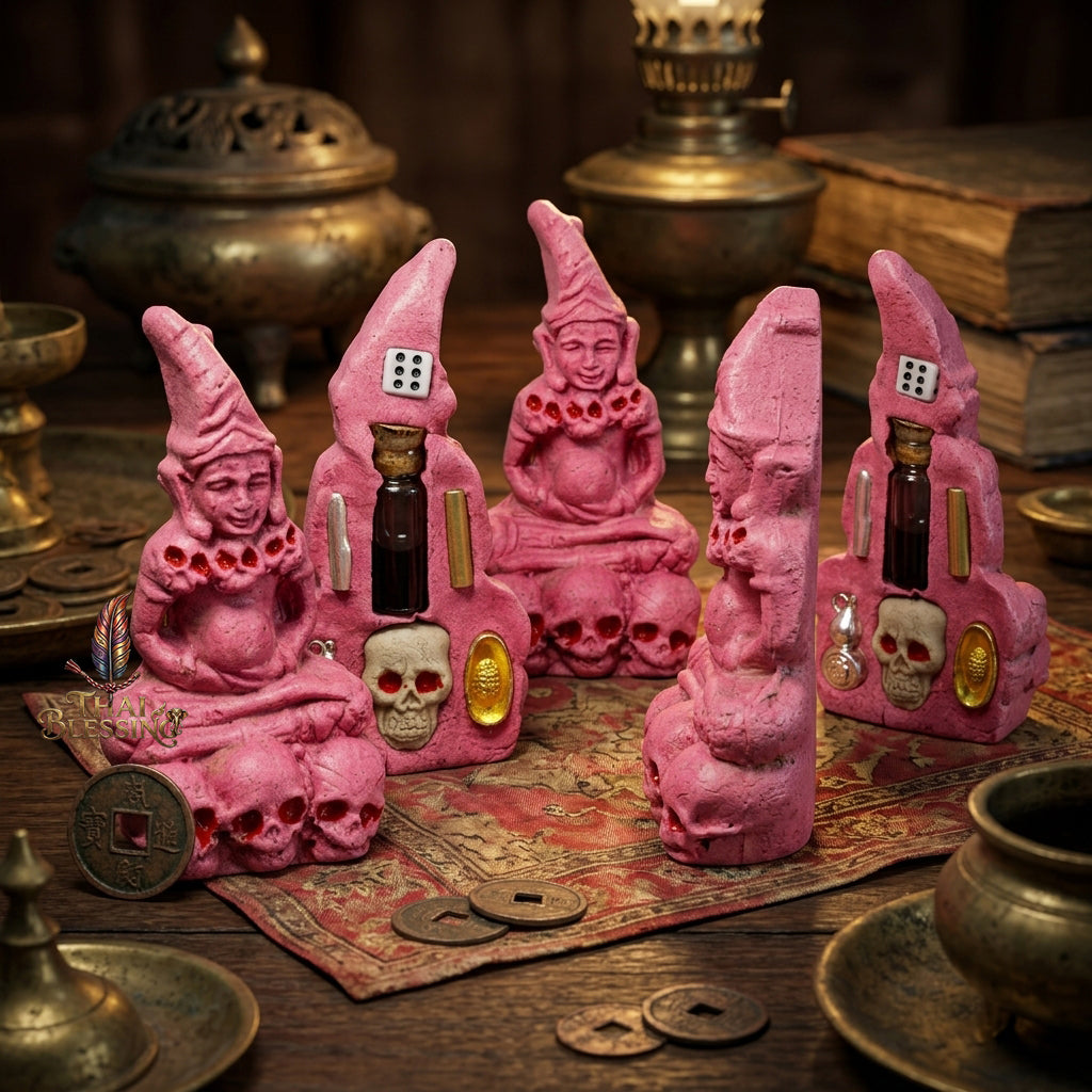 🔥 Ngang Pattamang Lokee "Maha Kamnerd": The Primordial Sovereign of Desire – Luang Pu Thongwan – Wat Ban Pak Dome (2567) – The Ultimate Alchemical Engine for Primal Attraction & Infinite Wealth!