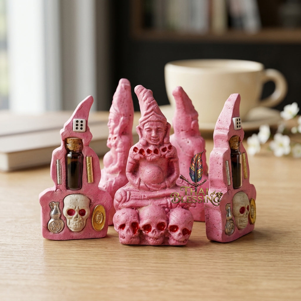 🔥 Ngang Pattamang Lokee "Maha Kamnerd": The Primordial Sovereign of Desire – Luang Pu Thongwan – Wat Ban Pak Dome (2567) – The Ultimate Alchemical Engine for Primal Attraction & Infinite Wealth!