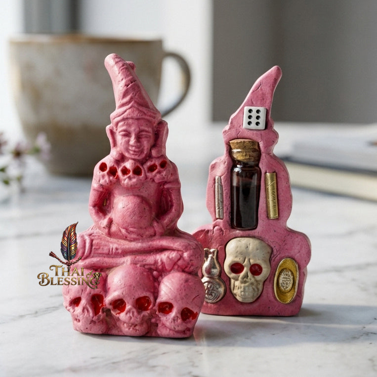🔥 Ngang Pattamang Lokee "Maha Kamnerd": The Primordial Sovereign of Desire – Luang Pu Thongwan – Wat Ban Pak Dome (2567) – The Ultimate Alchemical Engine for Primal Attraction & Infinite Wealth!
