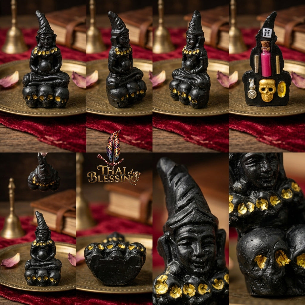 🔥 Ngang Pattamang Lokee "Maha Kamnerd": The Primordial Sovereign of Desire – Luang Pu Thongwan – Wat Ban Pak Dome (2567) – The Ultimate Alchemical Engine for Primal Attraction & Infinite Wealth!
