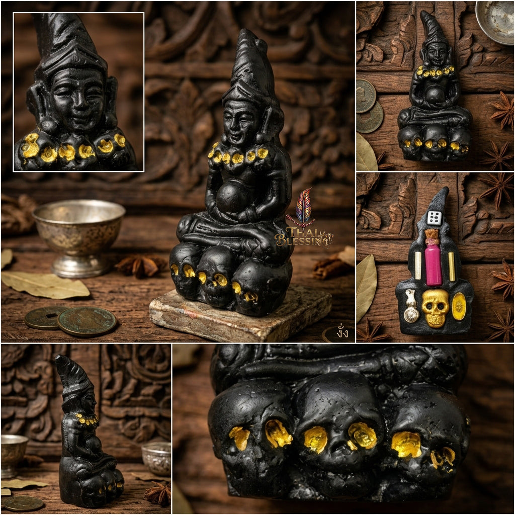🔥 Ngang Pattamang Lokee "Maha Kamnerd": The Primordial Sovereign of Desire – Luang Pu Thongwan – Wat Ban Pak Dome (2567) – The Ultimate Alchemical Engine for Primal Attraction & Infinite Wealth!