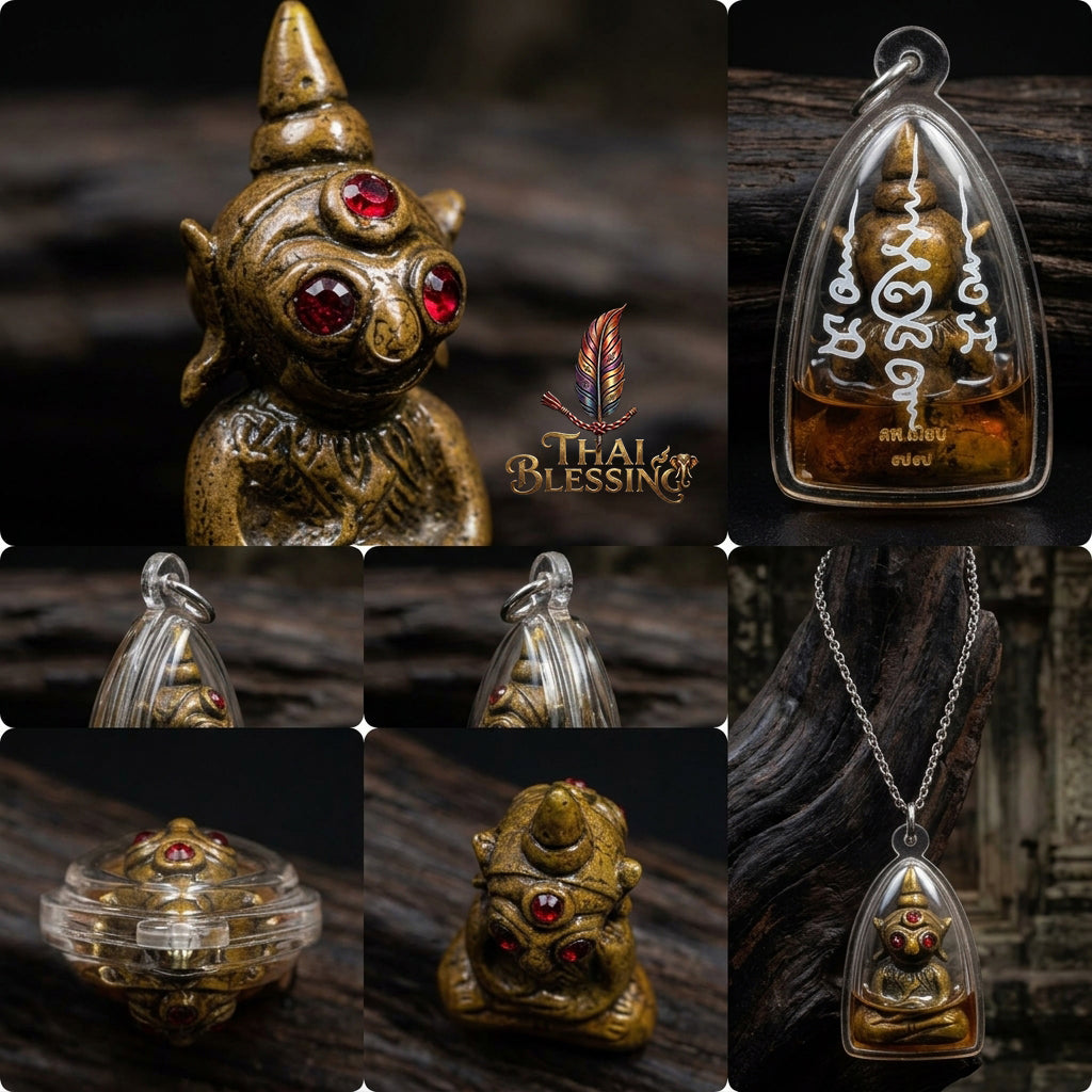 🔱 Ngang Nang Lhong: The Sovereign of Captivation & Infinite Wealth – (Joong Nang Attraction Oil Edition) – Luang Phor Mian, Wat Ban Janeang (2568) – The Ultimate Engine for Absolute Charm, Financial Dominance, and Unstoppable Luck!