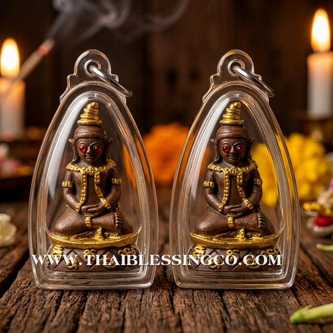 🔱 Ngang Tadaeng Chom Sane – Raja Choke Edition – Luang Pu Nen Kaeo (2554) – The Ancient Khmer Engine for Hypnotic Attraction, Unstoppable Wealth, and Absolute Mastery!