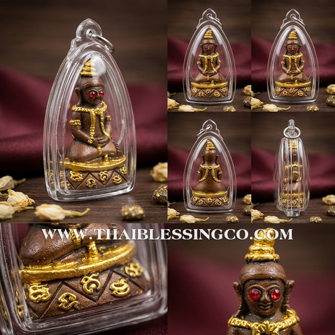 🔱 Ngang Tadaeng Chom Sane – Raja Choke Edition – Luang Pu Nen Kaeo (2554) – The Ancient Khmer Engine for Hypnotic Attraction, Unstoppable Wealth, and Absolute Mastery!