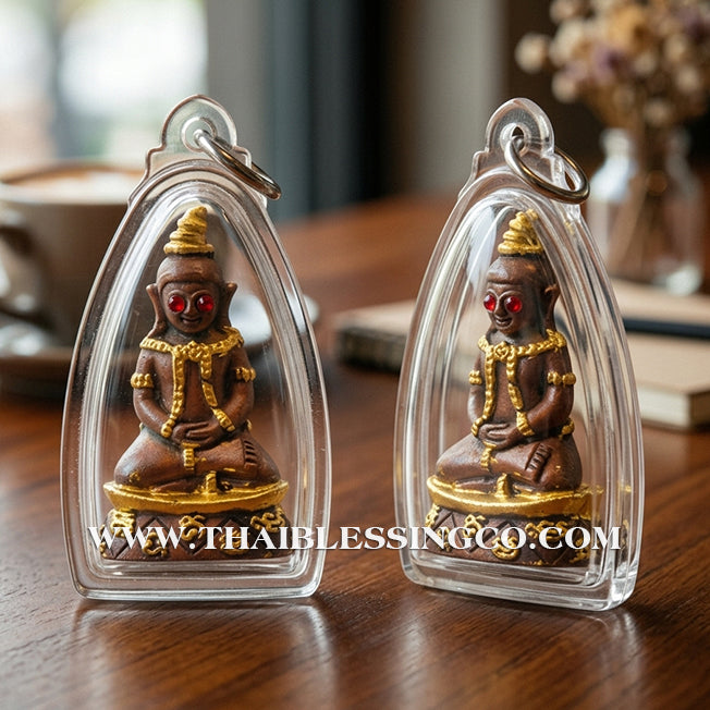 🔱 Ngang Tadaeng Chom Sane – Raja Choke Edition – Luang Pu Nen Kaeo (2554) – The Ancient Khmer Engine for Hypnotic Attraction, Unstoppable Wealth, and Absolute Mastery!