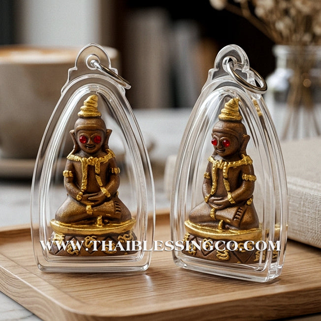 🔱 Ngang Tadaeng Chom Sane – Raja Choke Edition – Luang Pu Nen Kaeo (2554) – The Ancient Khmer Engine for Hypnotic Attraction, Unstoppable Wealth, and Absolute Mastery!
