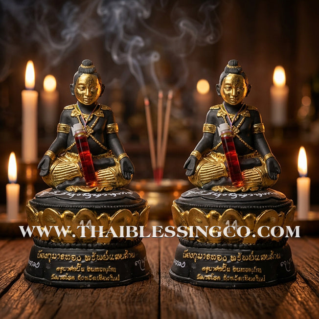 👶💰 Nong Kuman Thong (Golden Boy) – "Sap Saen Lan" (Hundred Billion Wealth) Edition – Kruba Kham Fan, Wat Ko Chok – The Divine Spirit Engine for Infinite Financial Growth, Trade Dominance, and Unstoppable Life Elevation!