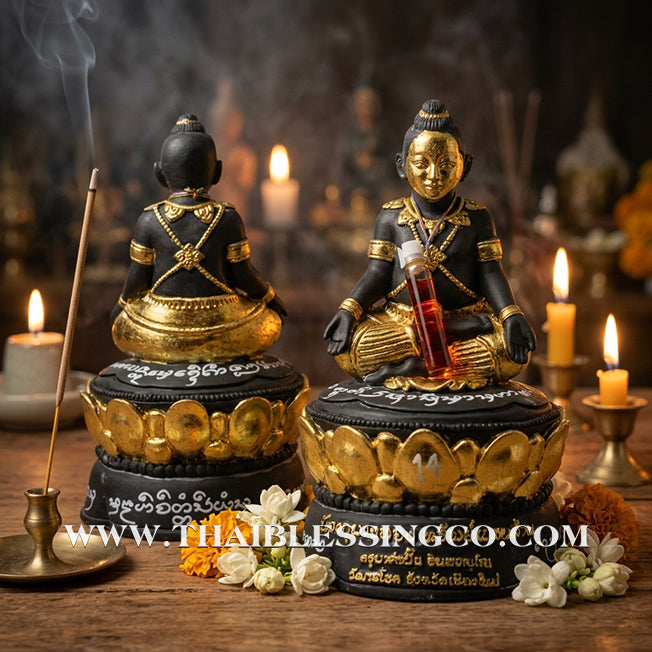 👶💰 Nong Kuman Thong (Golden Boy) – "Sap Saen Lan" (Hundred Billion Wealth) Edition – Kruba Kham Fan, Wat Ko Chok – The Divine Spirit Engine for Infinite Financial Growth, Trade Dominance, and Unstoppable Life Elevation!