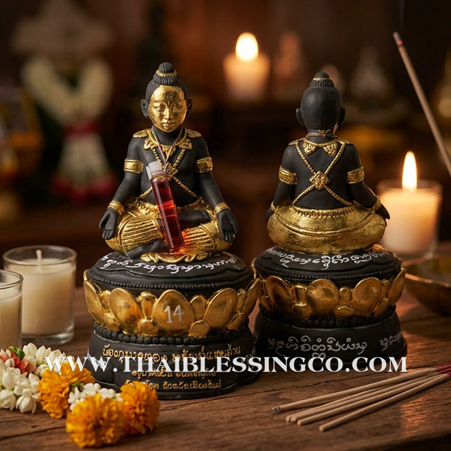 👶💰 Nong Kuman Thong (Golden Boy) – "Sap Saen Lan" (Hundred Billion Wealth) Edition – Kruba Kham Fan, Wat Ko Chok – The Divine Spirit Engine for Infinite Financial Growth, Trade Dominance, and Unstoppable Life Elevation!