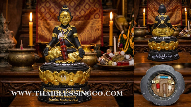 👶💰 Nong Kuman Thong (Golden Boy) – "Sap Saen Lan" (Hundred Billion Wealth) Edition – Kruba Kham Fan, Wat Ko Chok – The Divine Spirit Engine for Infinite Financial Growth, Trade Dominance, and Unstoppable Life Elevation!