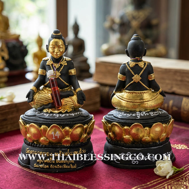 👶💰 Nong Kuman Thong (Golden Boy) – "Sap Saen Lan" (Hundred Billion Wealth) Edition – Kruba Kham Fan, Wat Ko Chok – The Divine Spirit Engine for Infinite Financial Growth, Trade Dominance, and Unstoppable Life Elevation!