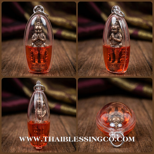 🔱 Oil-Infused Takrut Kuman Thong "Na Plod Nee" – The Sovereign Debt-Slayer – Ajarn Subin Nanathong – The Ultimate Tool for Financial Liberation, Magnetic Influence, and Explosive Prosperity!
