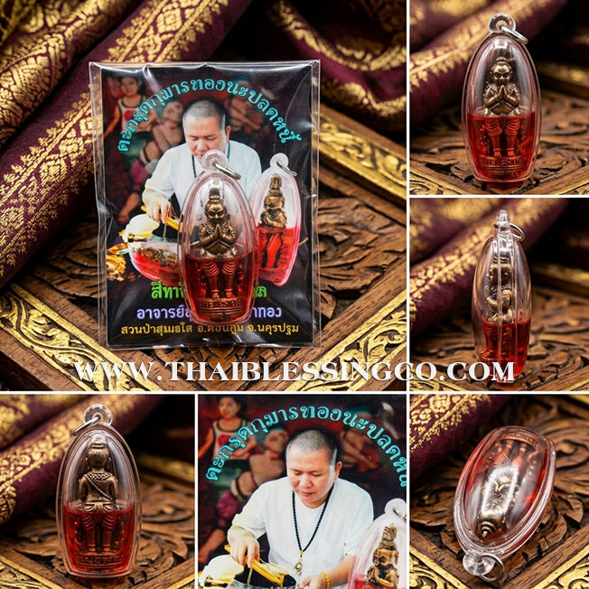 🔱 Oil-Infused Takrut Kuman Thong "Na Plod Nee" – The Sovereign Debt-Slayer – Ajarn Subin Nanathong – The Ultimate Tool for Financial Liberation, Magnetic Influence, and Explosive Prosperity!