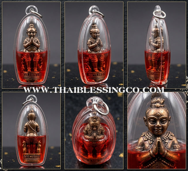 🔱 Oil-Infused Takrut Kuman Thong "Na Plod Nee" – The Sovereign Debt-Slayer – Ajarn Subin Nanathong – The Ultimate Tool for Financial Liberation, Magnetic Influence, and Explosive Prosperity!