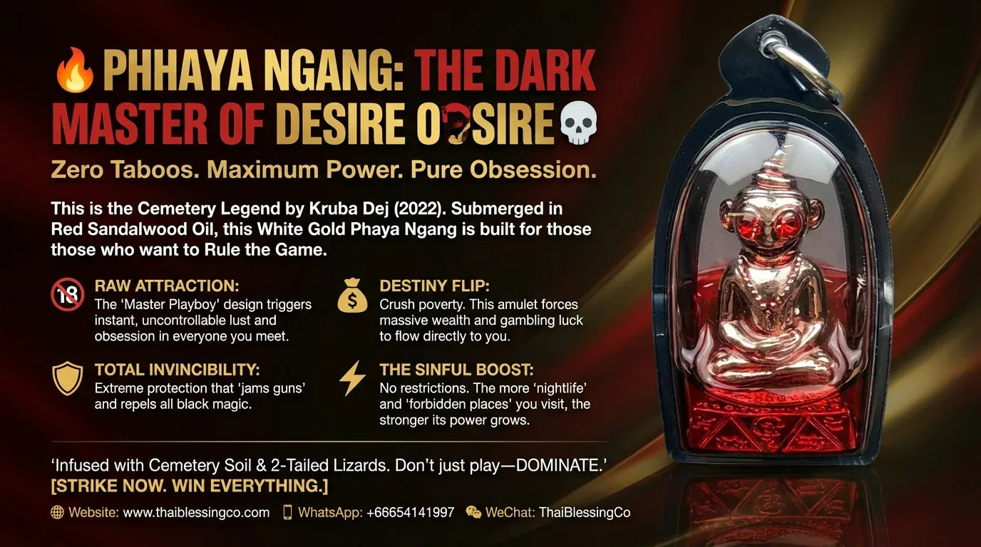 🔥 PHAYA NGANG: THE DARK MASTER OF DESIRE 💀 ApexPrimal: The Sovereign Magnetism & Wealth Reversal Totem