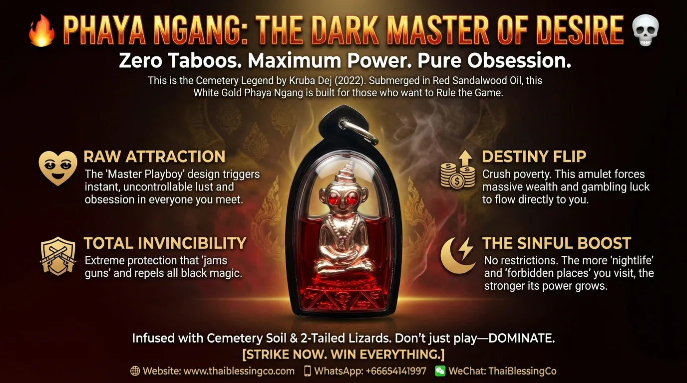 🔥 PHAYA NGANG: THE DARK MASTER OF DESIRE 💀 ApexPrimal: The Sovereign Magnetism & Wealth Reversal Totem