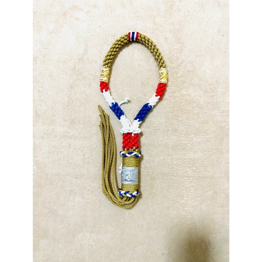 🥊 Supreme Warrior Spirit: Authentic Handmade Muay Thai Mongkhon & Dual Prajiad Sacred Set (Ancient Protection & Victory Blessing)