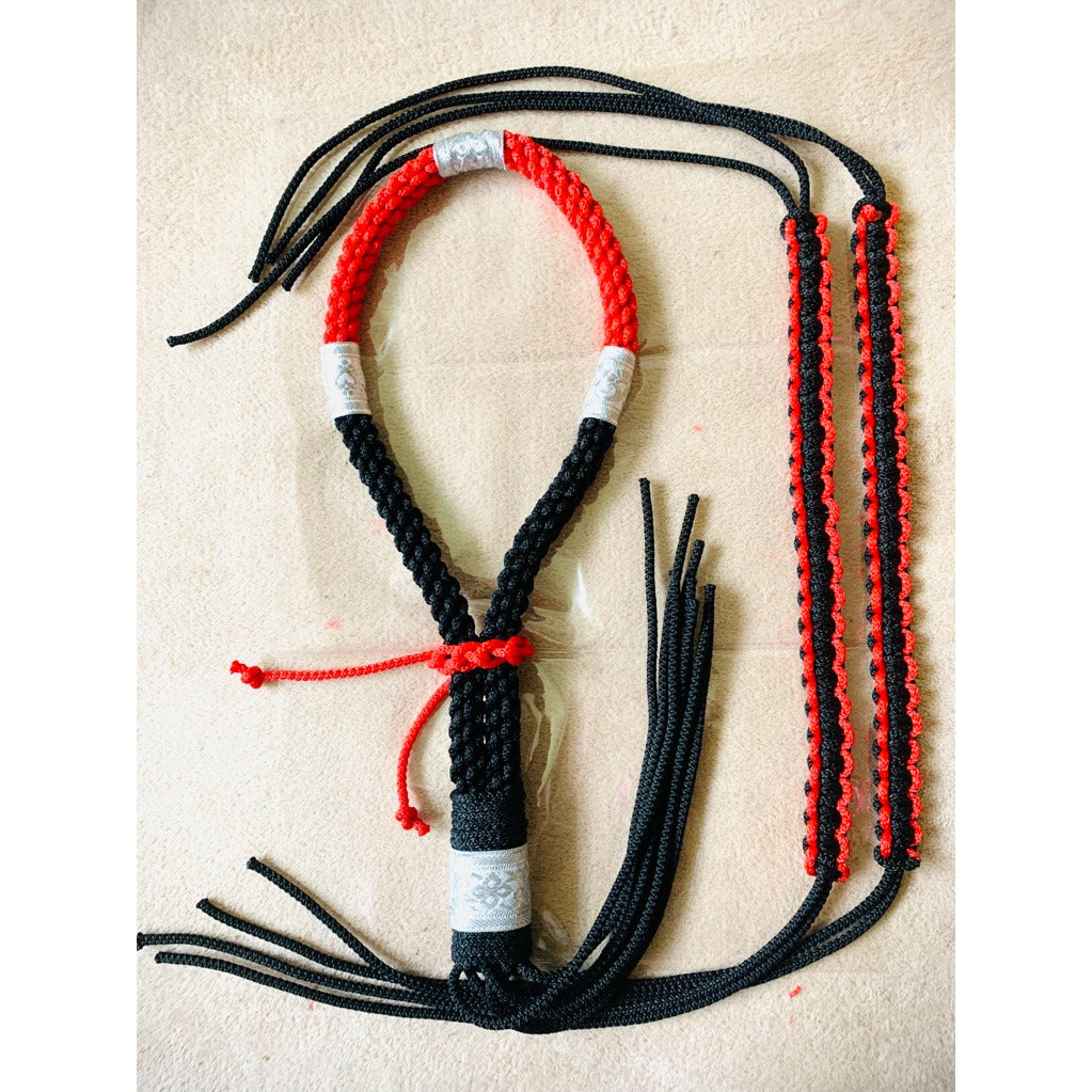 🥊 Supreme Warrior Spirit: Authentic Handmade Muay Thai Mongkhon & Dual Prajiad Sacred Set (Ancient Protection & Victory Blessing)
