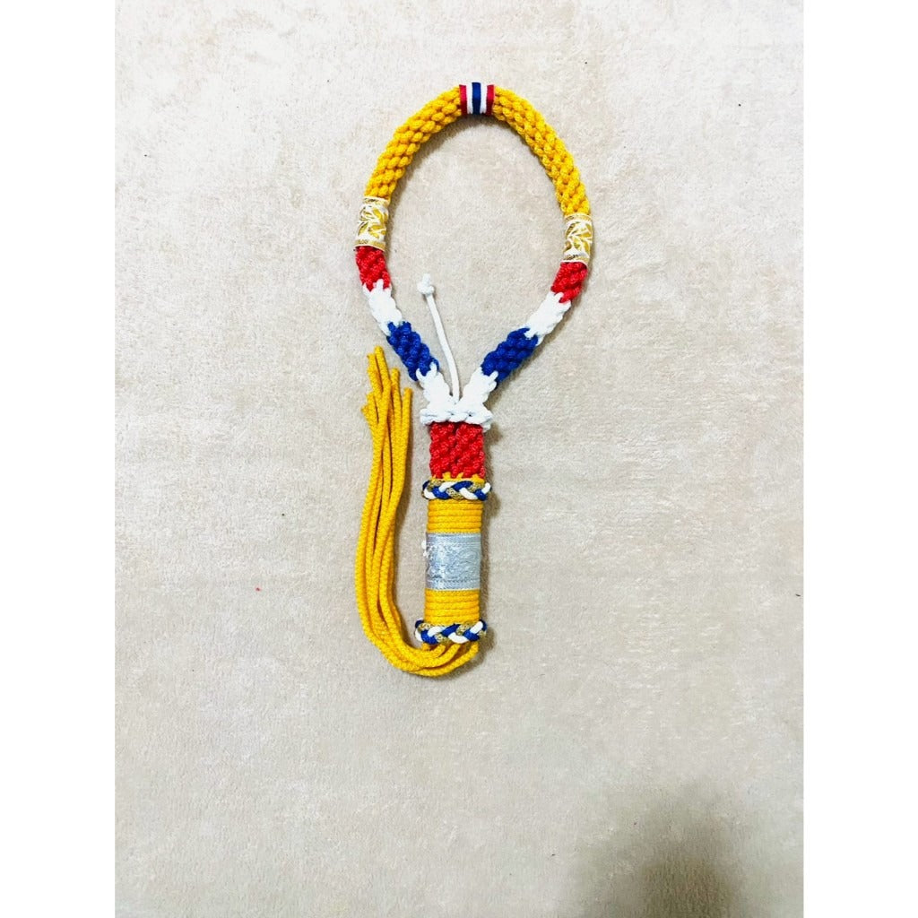 🥊 Supreme Warrior Spirit: Authentic Handmade Muay Thai Mongkhon & Dual Prajiad Sacred Set (Ancient Protection & Victory Blessing)
