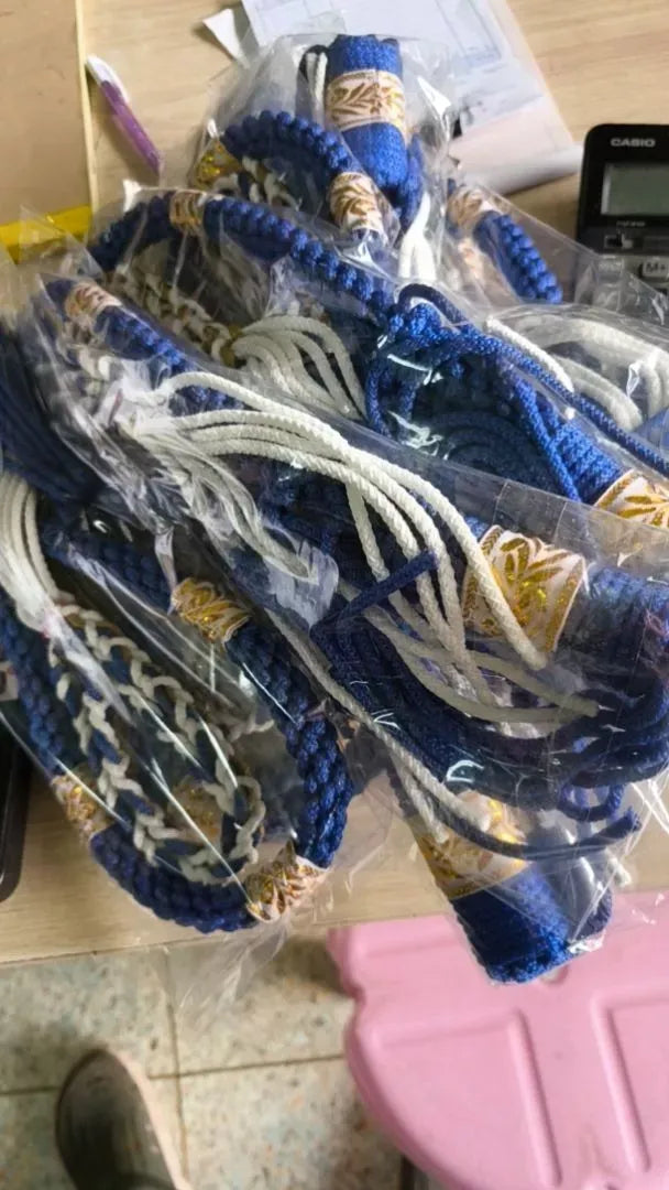 🥊 Supreme Warrior Spirit: Authentic Handmade Muay Thai Mongkhon & Dual Prajiad Sacred Set (Ancient Protection & Victory Blessing)