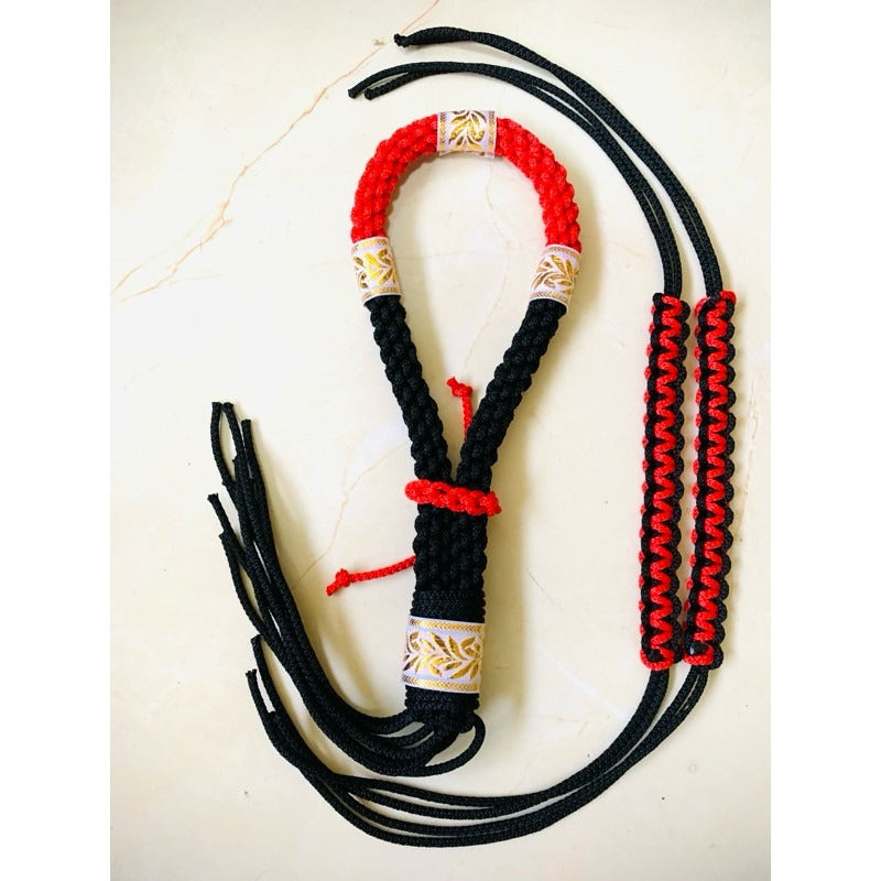 🥊 Supreme Warrior Spirit: Authentic Handmade Muay Thai Mongkhon & Dual Prajiad Sacred Set (Ancient Protection & Victory Blessing)