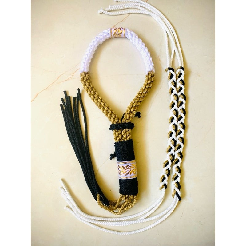 🥊 Supreme Warrior Spirit: Authentic Handmade Muay Thai Mongkhon & Dual Prajiad Sacred Set (Ancient Protection & Victory Blessing)
