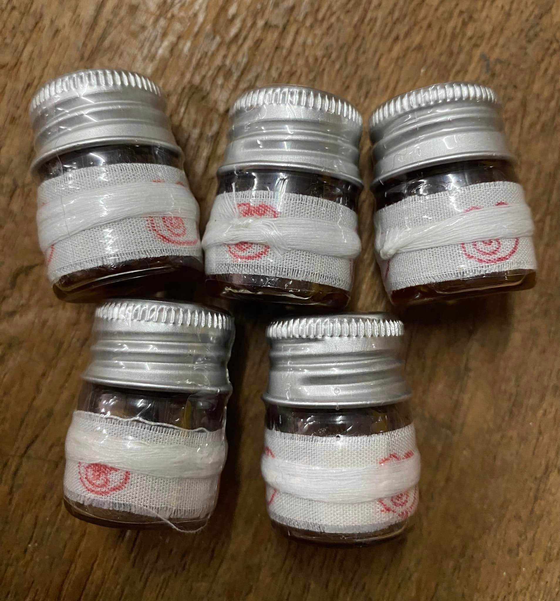 Pha Cha Dah Sacred Oil by Kruba Baeng – Ultimate Protection &amp; Wealth Attraction (B.E. 2567 Limited Edition) - Thai Blessing Co